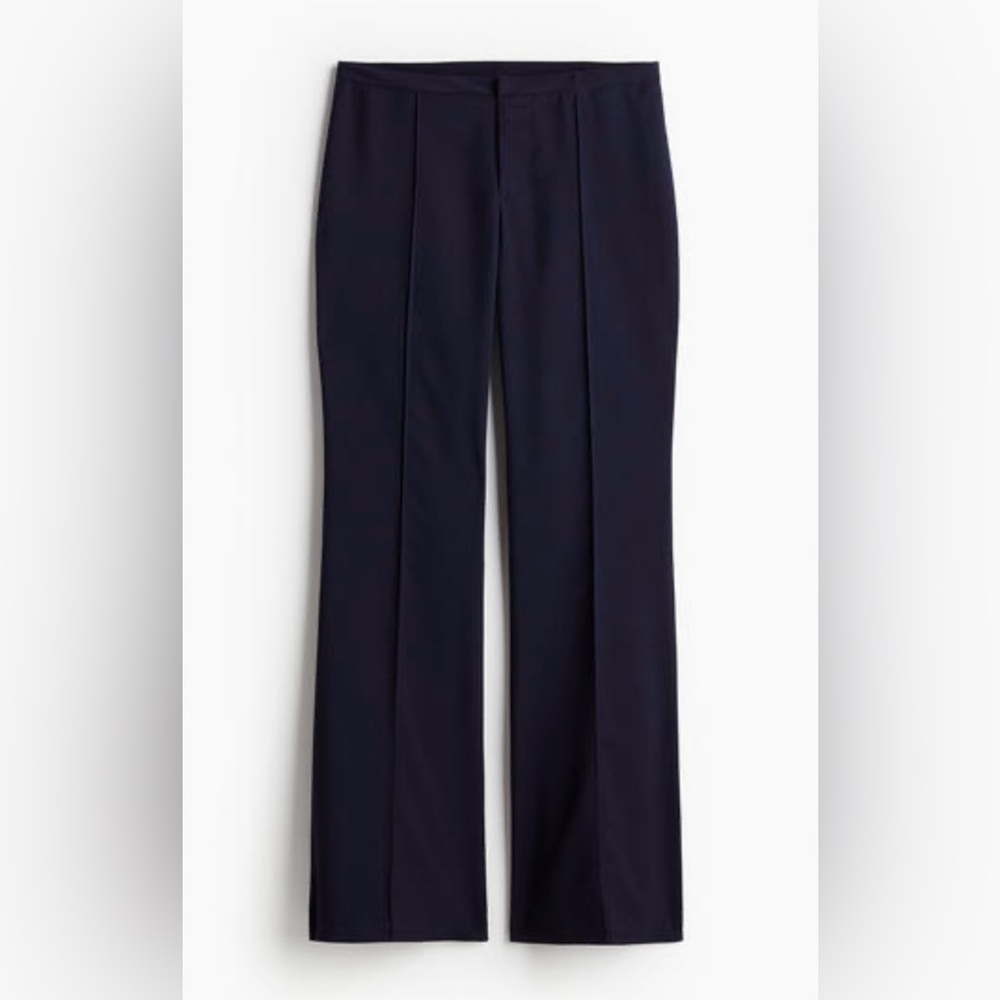 H&M Navy Flared Pants